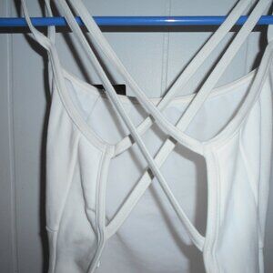 White Bloch Leotard- Large Adult- NWTag